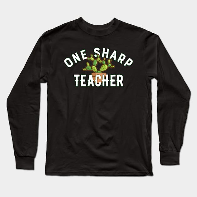 Kindergarten teacher - Once sharp teacher Long Sleeve T-Shirt by KC Happy Shop